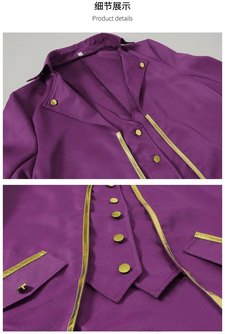 Men's Classic Medieval Vintage Tailcoat Halloween Cosplay Victorian Renaissance Style Steampunk Medieval Jacket Costume Pi-Mart
