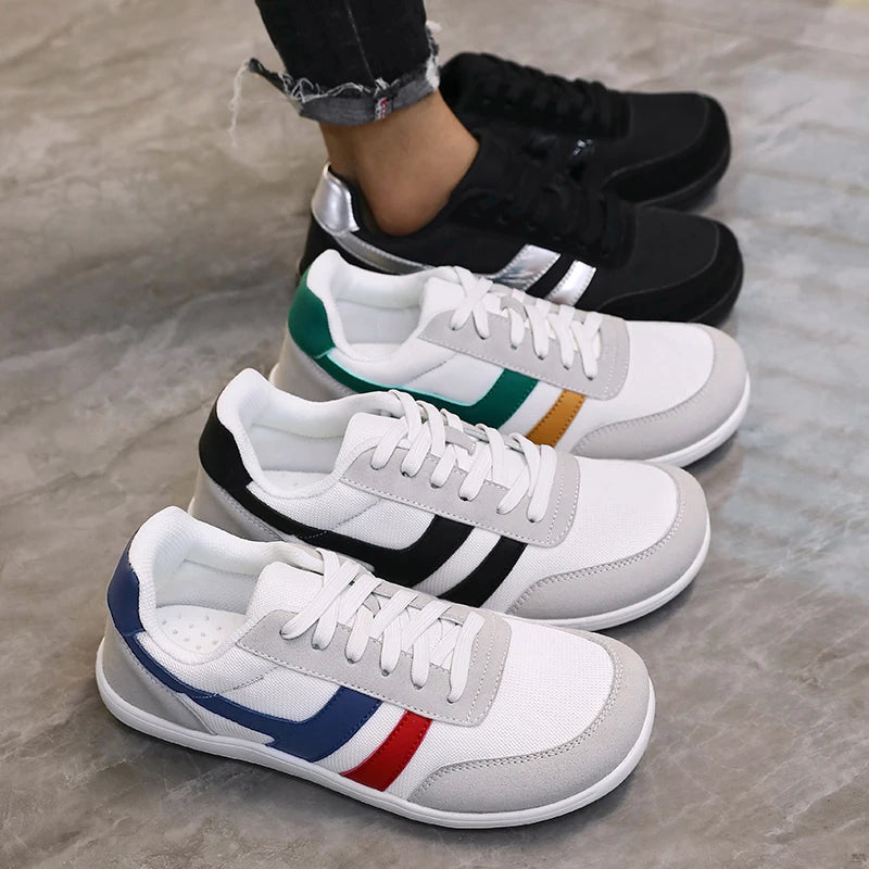 Wide Shoes Anti Slip Lightweight Breathable Running Shoes Minimalist Barefoot Cross Training Shoe Anti Slip Toe Walking Shoes Pi-Mart