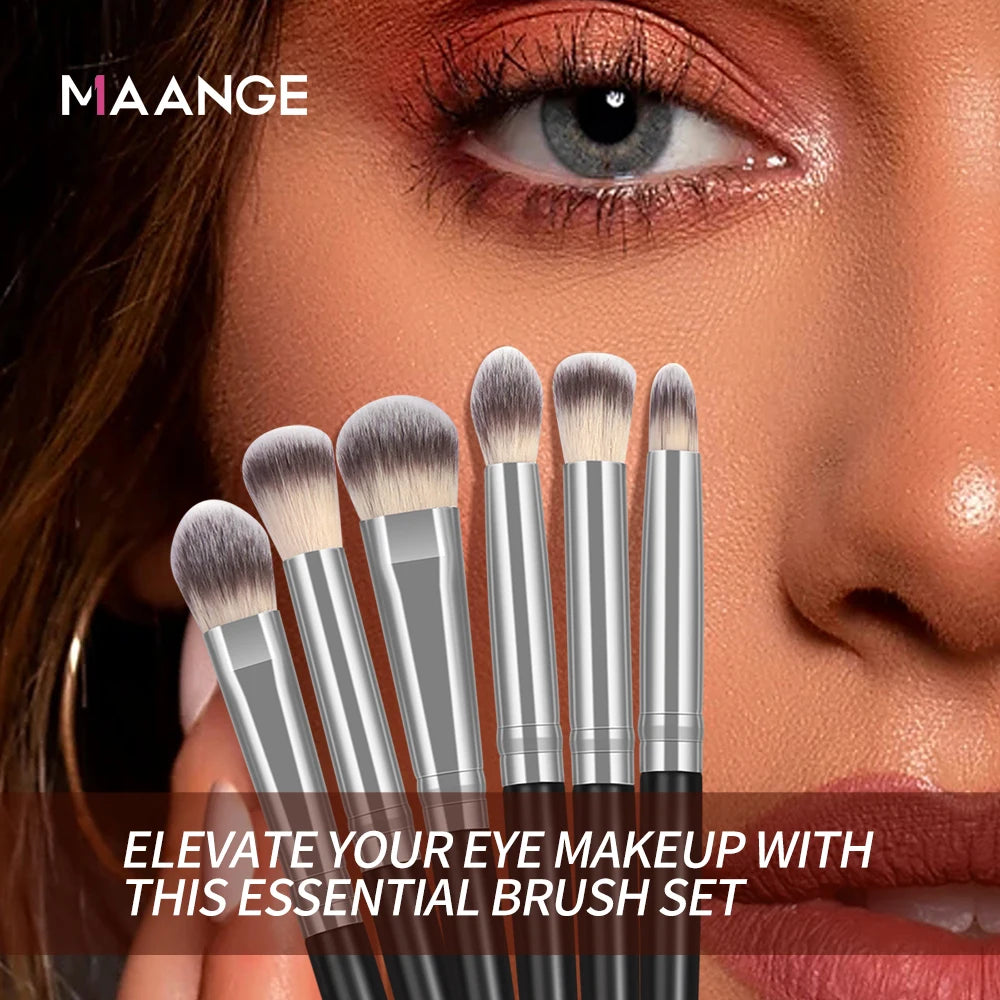 MAANGE 30pcs Professional Makeup Brush Set Foundation Concealers Eye Shadows Powder Blush Blending Brushes Beauty Tools with Bag Pi-Mart