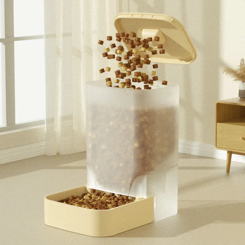 HOOPET Dogs Automatic Feeders Water Bottle Cats Bowl Food Storage Drinking Dispenser Container Pet Supplies Pi-Mart