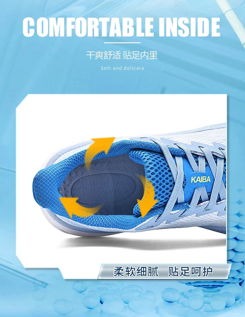 New Running Casual Sports Shoes Outdoor Comfortable Spring Summer Non-slip Sneakers Unisex for Men Women Soft Trainer Men Trail Pi-Mart