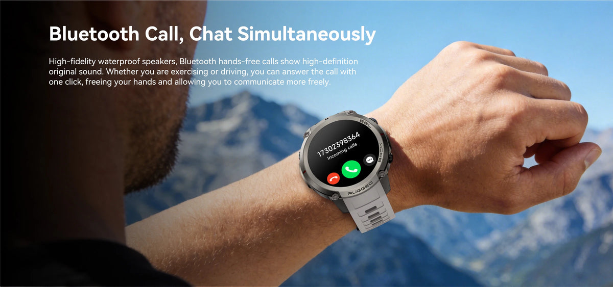 2026 Military Satellite Offline Map GPS Smart Watch Men 1.43''AMOLED Bluetooth Call Compass 5ATM Waterproof 170+Sport Smartwatch Pi-Mart