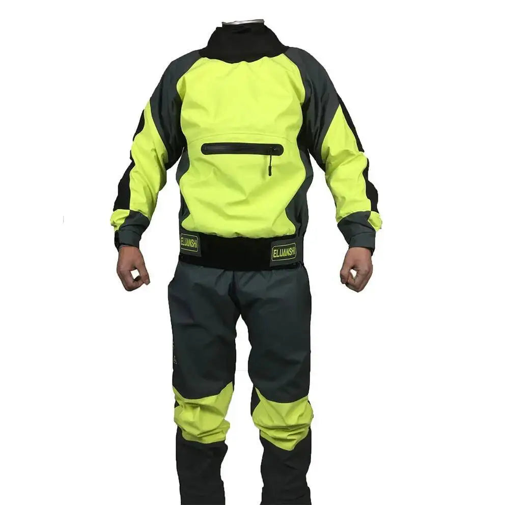 Waterproof Breathable Clothing For Kayak Skiing Fishing Kayaking Boating Rafting Drysuit Vest Jacket Cycling Raincoat Pi-Mart