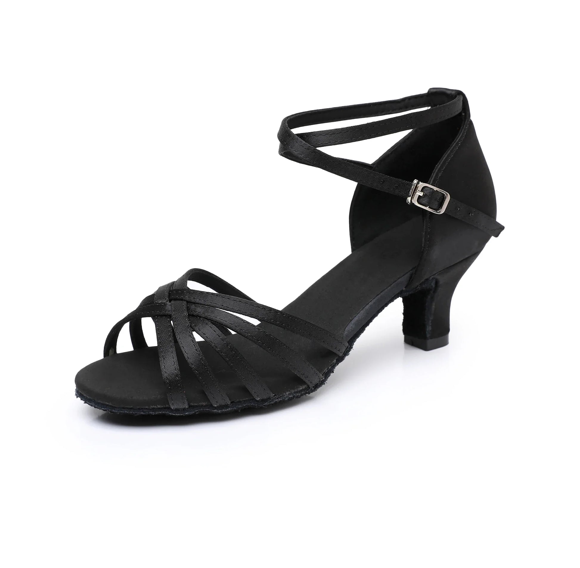 Woman Latin Dance Shoes Ladies Girls Ballroom Professional Dancing Shoes Sneaker 5/7cm Suede Soft Sole Jazz Salsa Practice Shoes LadyShow.Store