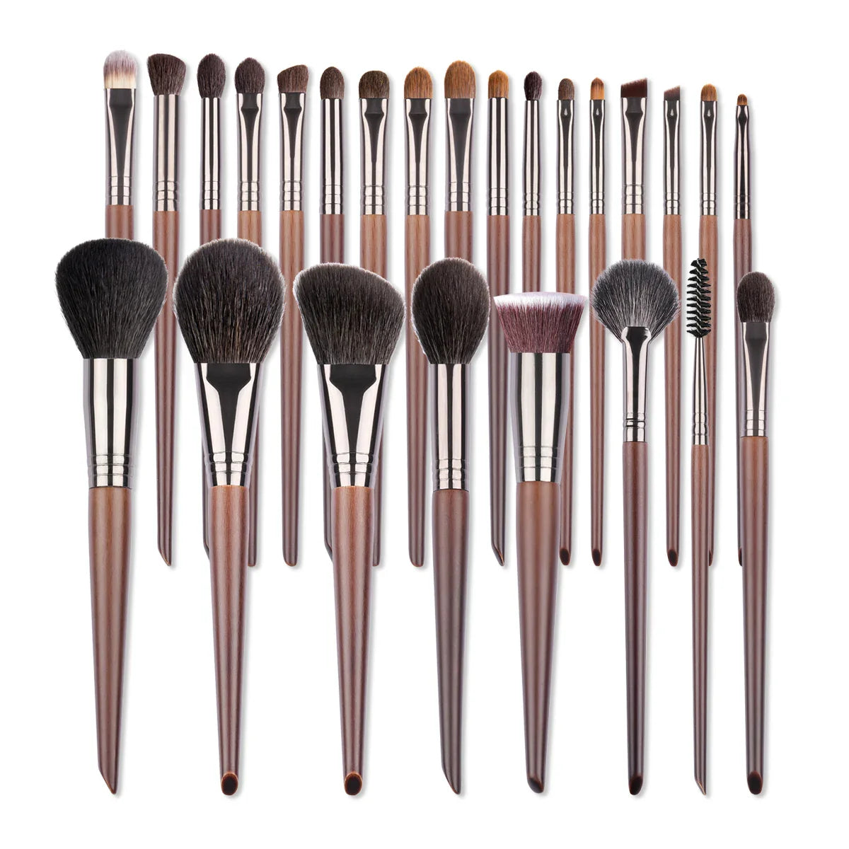 OVW Natural Goat Hair Makeup Brushes Set Professional Kit brocha maquillaje pedzle do makijazu blending smudging brush shader Tri Light Beauty