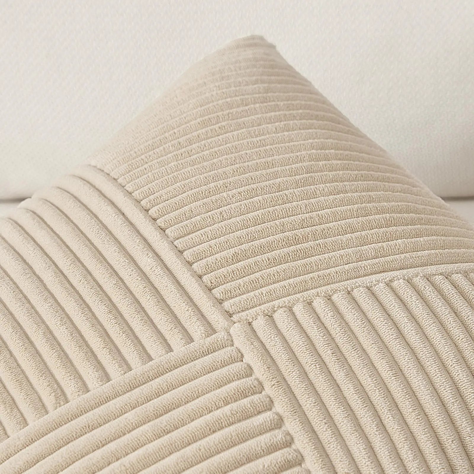 2025 New Spring Decorative Throw Pillow Covers Corduroy Boho Windmill Textured Cushion Cover 45x45CM Pillowcases Home Decor Pi-Mart