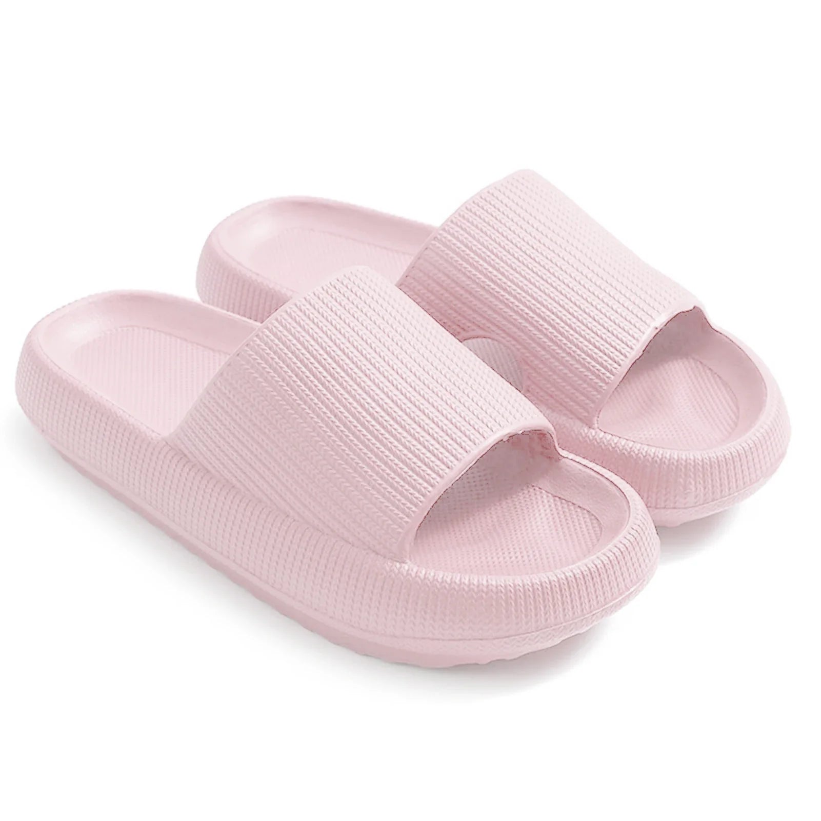 Thick Sole Cloud Slippers Women Men,Large Size,Pillow House Slippers Shower Sandals,Indoor Bathroom Slides,Lightweight,Non-Slip LadyShow.Store