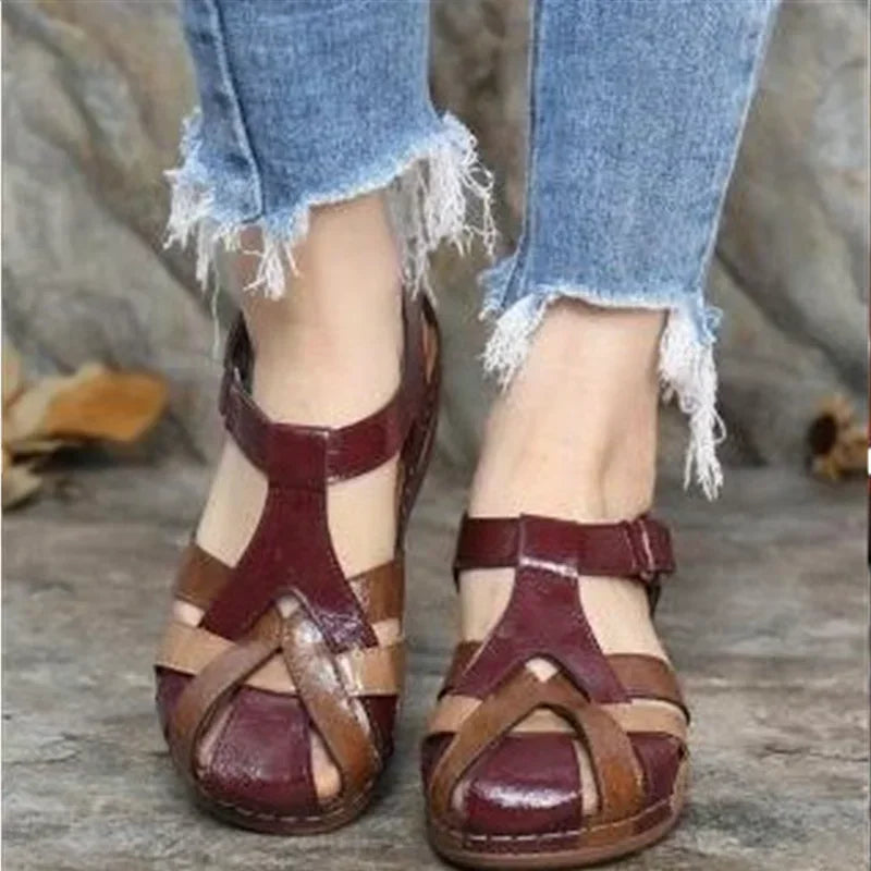 2025 Female Sandals Summer Cool Shoes Simple Design Comfortable Lightweight For Summer Beach Indoor Outdoor LadyShow.Store