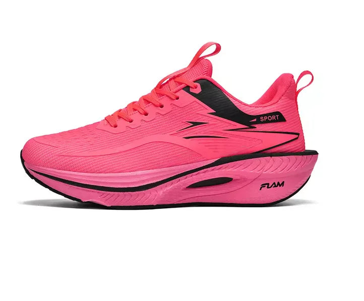 Marathon Sneakers Men Running Shoes Anti-slip Comfortable Racing Carbon Board Training Mesh Tennis Shoes Casual for Women 2026 Pi-Mart