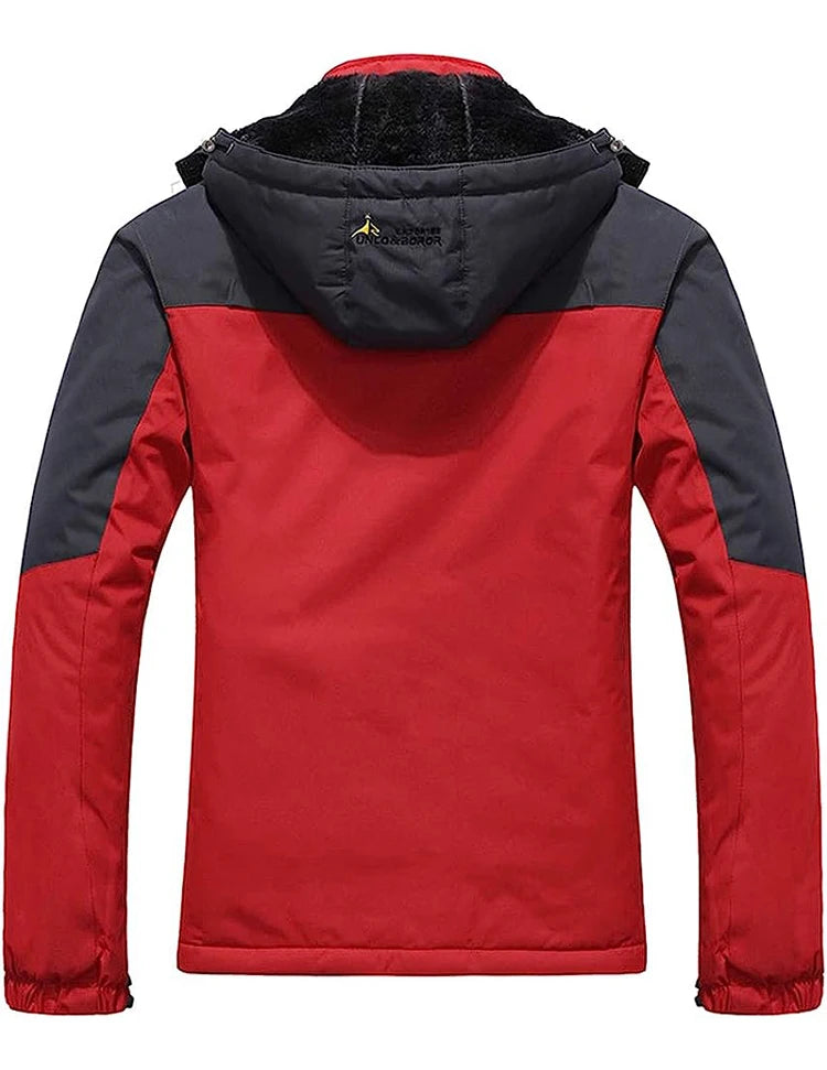 Men's Winter Parkas Outdoor Jacket Thicken Fleece Warm Waterproof Windbreaker Ski Jackets Climb Men Thick Coat Hot Sale Pi-Mart