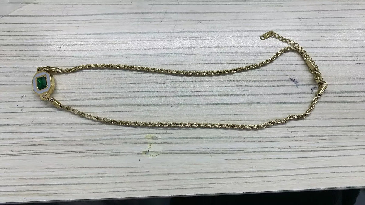 Stainless Steel Creative Steel Ball Chain Necklace Pi-Mart