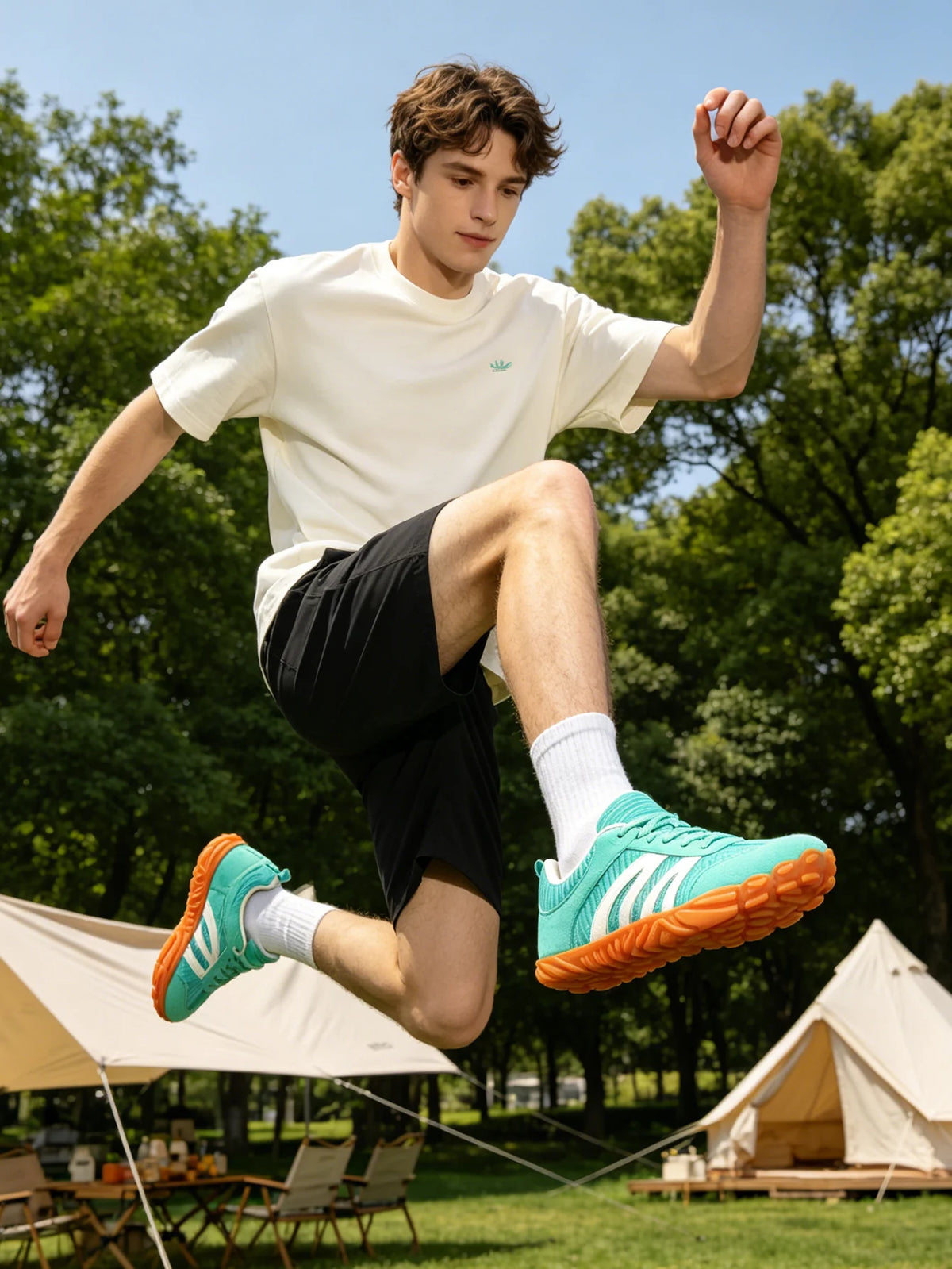 2026 New Men's Wide Shoes, Women's Outdoor Lightweight Running Sports Shoes,Scattered Soft Loose Minimalist Fashion Casual Shoes Pi-Mart