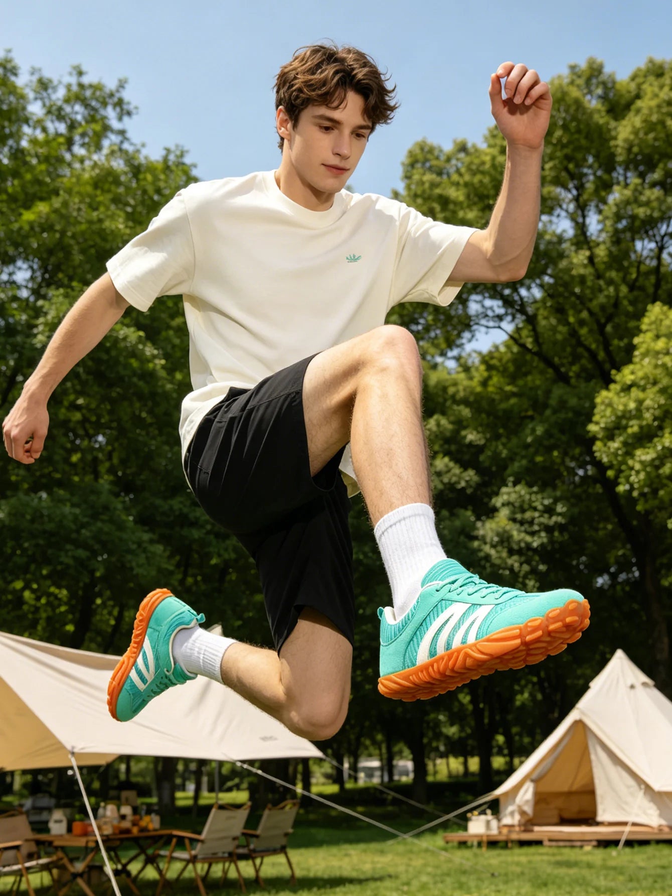 2026 New Men's Wide Shoes, Women's Outdoor Lightweight Running Sports Shoes,Scattered Soft Loose Minimalist Fashion Casual Shoes Pi-Mart