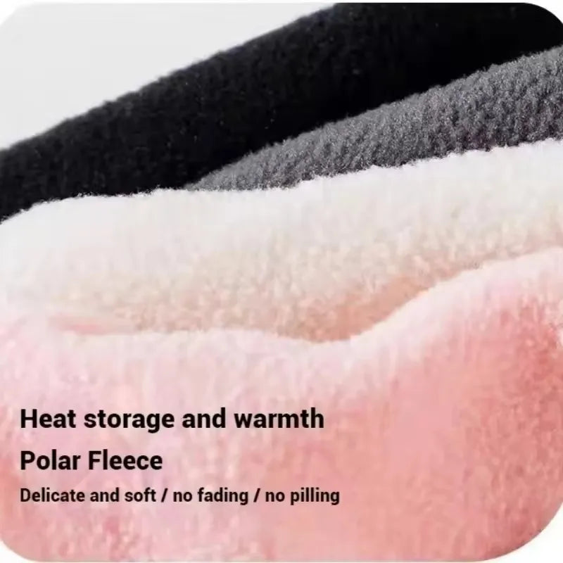 Winter Warm Hat with Mask and Neck Warmer 3-in-1 Windproof Balaclava for Men Women Masked Hat Cycling Cold Weather Protection LadyShow.Store