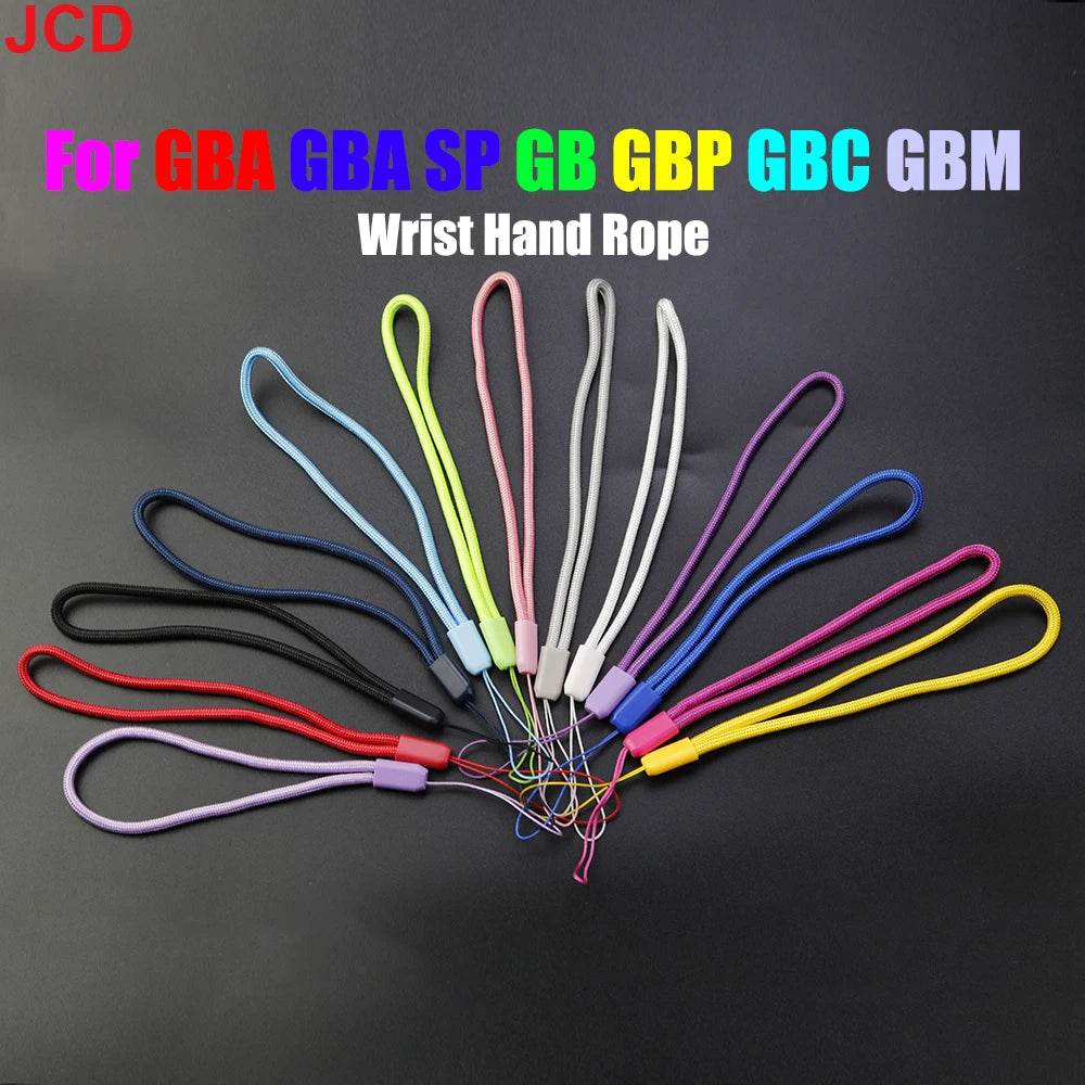 1pcs Hand Wrist Lanyard Strap String Short Grip Lanyard For GBA SP GB GBC GBM GBP DIY Braided Lariat Lanyard Wrist Hand Rope Pi-Mart