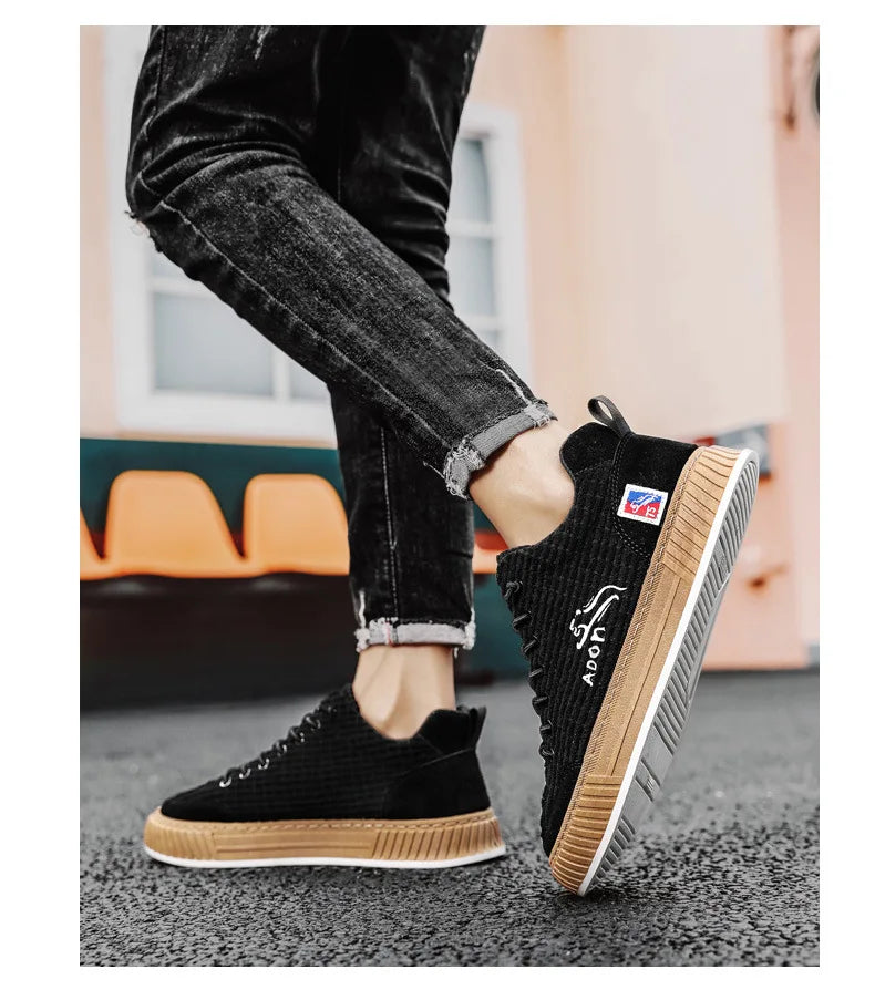 Brand Men's Sneakers Designer Fashion Casual Shoes for Men Comfort Platform Vulcanized Shoes Male original tenis masculino New Pi-Mart