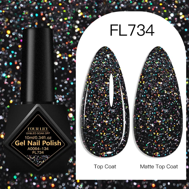 10ml Gel Nail Polish 162 Colors Nail Supplies Vernis Semi Permanent Nail Art Manicure Soak Off LED UV Gel Nail Varnishes Summer Tri Light Beauty