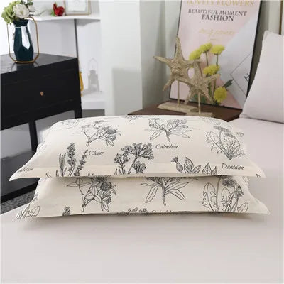 1 Piece Of Pure Natural High-Density Cotton Reactive Printing Fabric High-Quality Duvet Cover With Zipper Customizable Size Pi-Mart