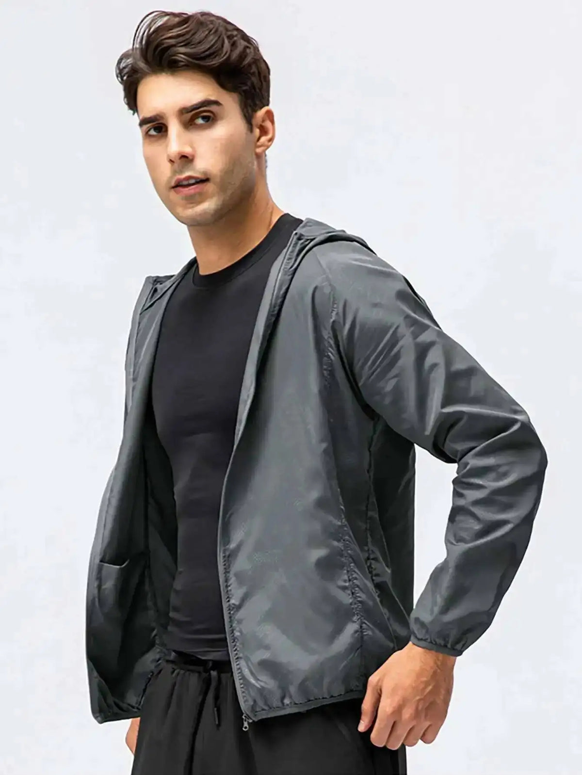 Fishing Rain Wind Breaker Coat For Men Women Waterproof Jacket Hiking Climbing Clothes Sun Protection Quick Dry Rain Coat Pi-Mart
