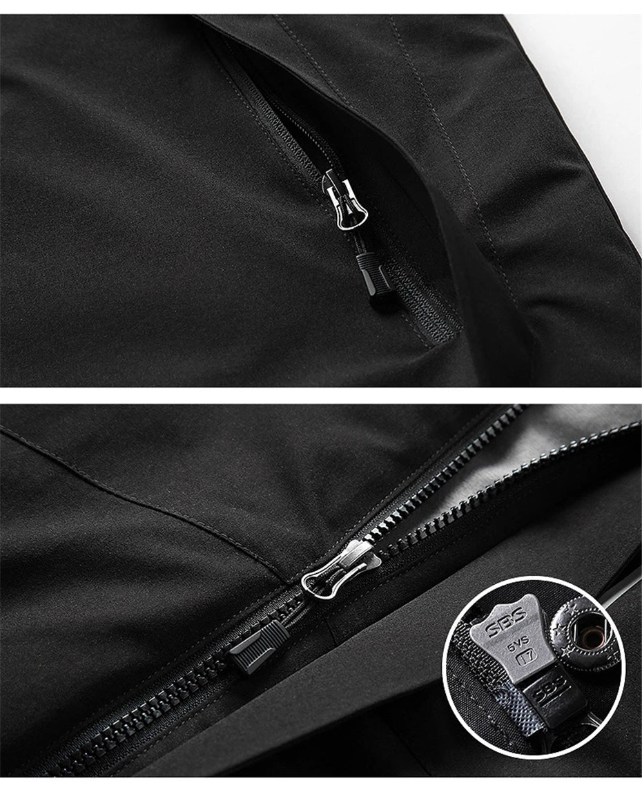Heating Jackets Men Winter Warm Heated Windbreaker 8 Zones Electric Heated Coat Waterproof Coat Plus Size 5XL Outerwear Male Pi-Mart