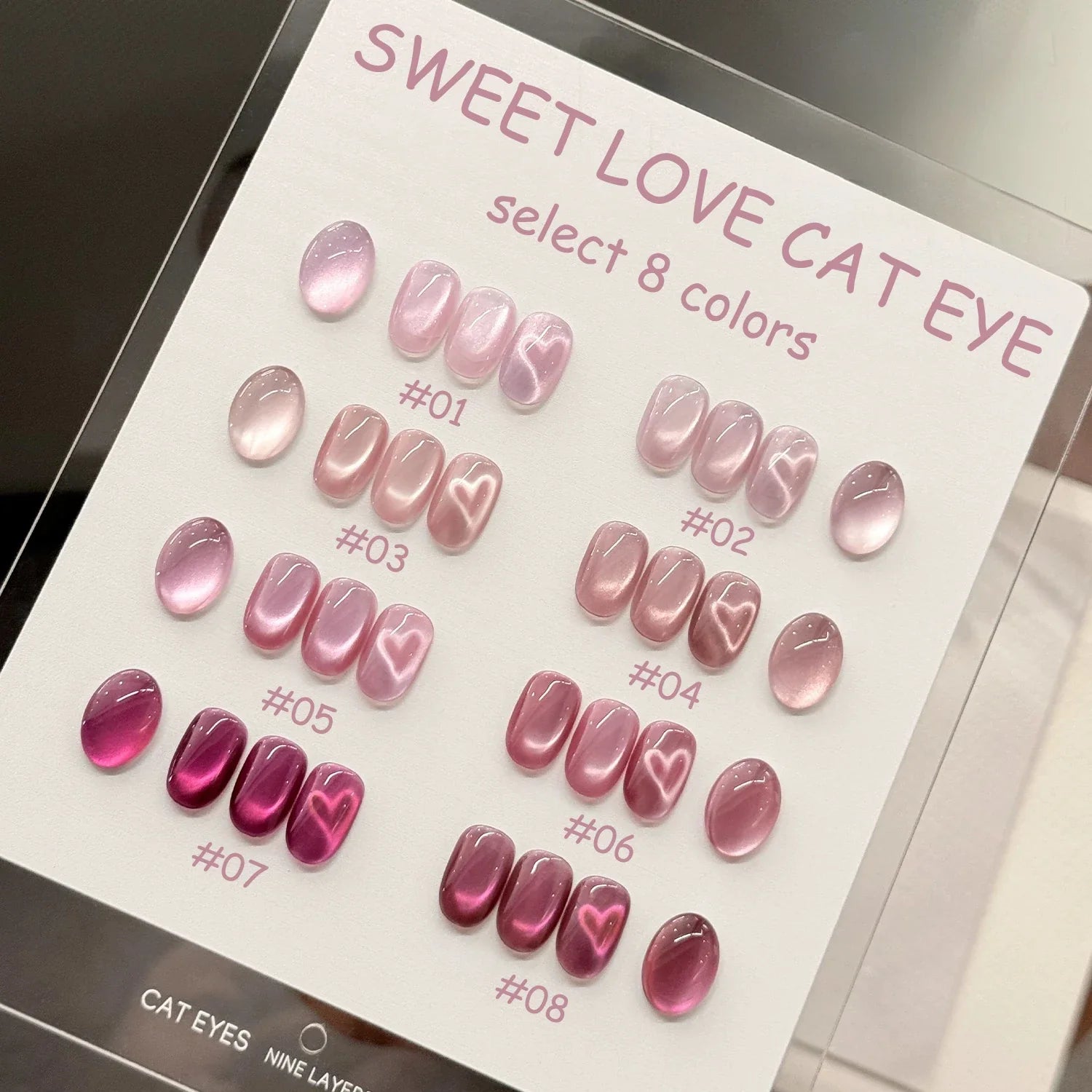 SHAKA 1-16pcs Flash Pure Lust Golden Light Heroine Cat Eye Gel Nail Polish Whitening Ice Transparent Autumn High-end Nail Art Tri Light Beauty