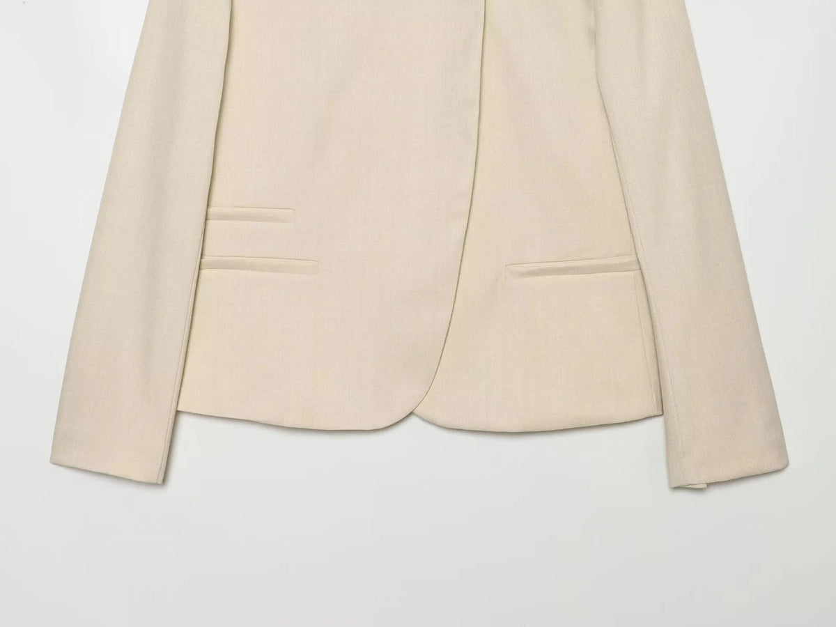 Women's Autumn Blazers Blouse 2026 New Fashion Young Women's Elegant Travel Holiday Jackets Spring Street Sarm Blazers Jackets Pi-Mart