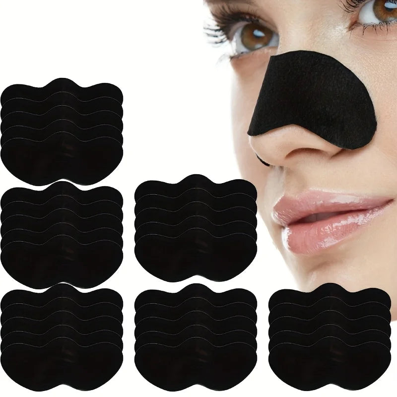 10/20/50/100 Pieces Deep Cleansing Nose Pores And Blackheads - Nose Cleaning Patch, Cleansing Facial Care Tool Tri Light Beauty