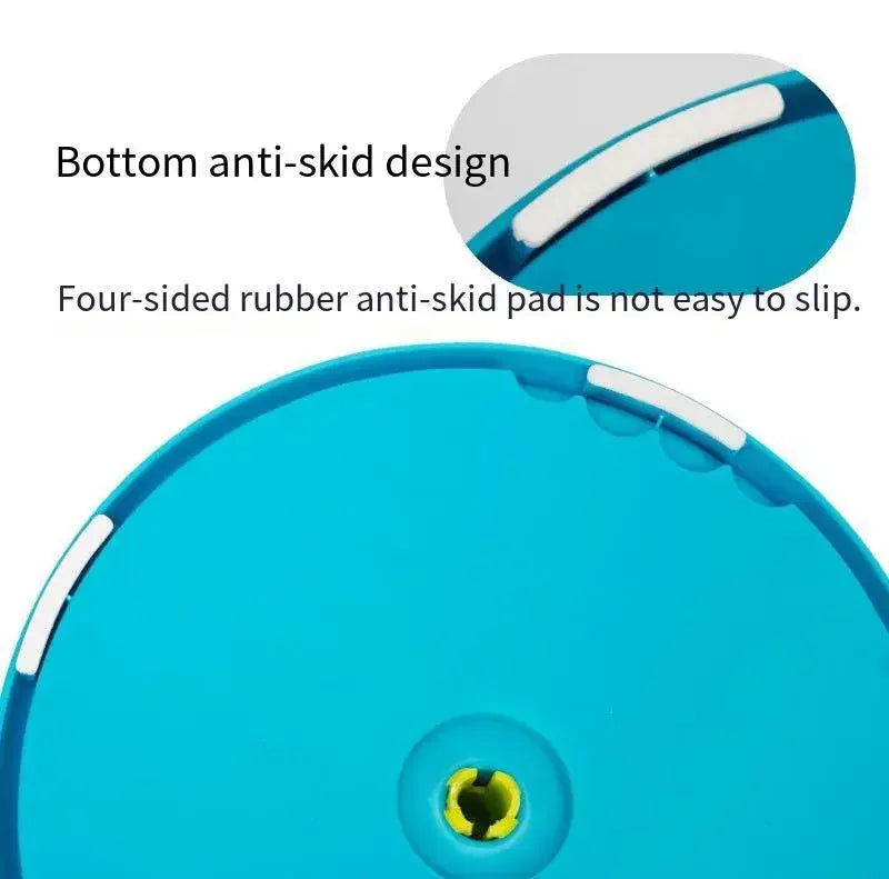 Dog Puzzle Slow Feeder Interactive Dog Puzzle Game 3 Layers Detachable Slow Eating Dog Bowl Anti-anxiety Dog Feeder Bowl Pi-Mart