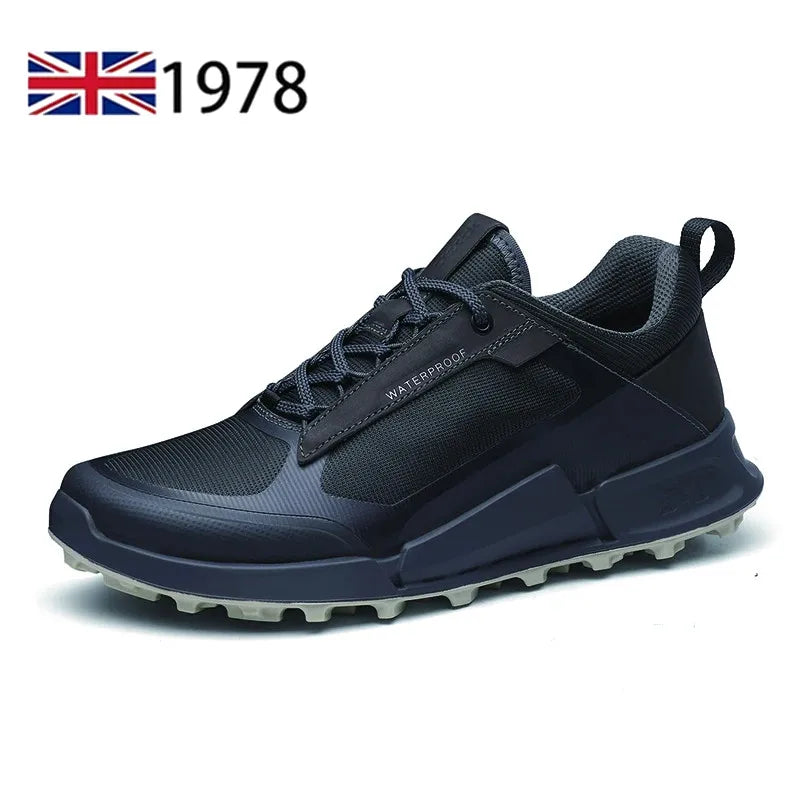 New Men's Shoes Mesh Breathable Outdoor Hiking Shoes Men Lightweight Anti Slip Waterproof Casual Sports Shoes zapatillas hombre Pi-Mart