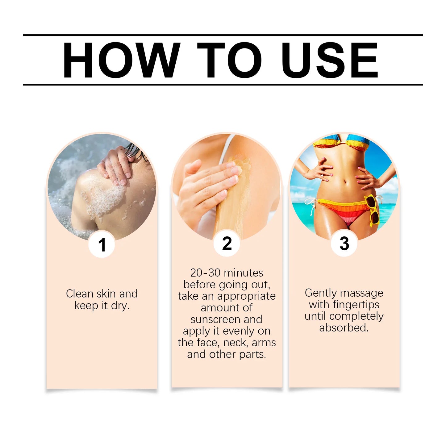 Sunscreen For Face Whole Body SPF 50+ UV Resistant Skin Protection Anti Sunburn Oil Control Moisturizing Sun Isolation Cream Pi-Mart