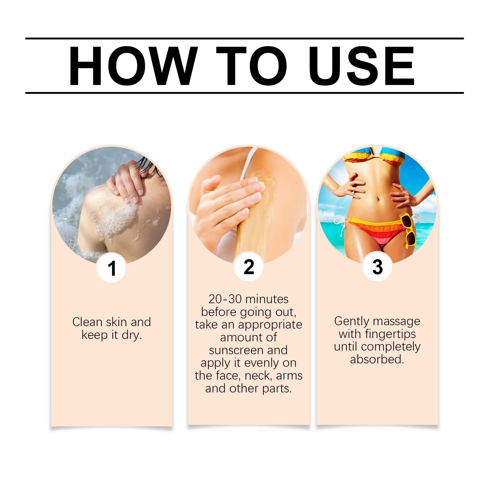 Sunscreen For Face Whole Body SPF 50+ UV Resistant Skin Protection Anti Sunburn Oil Control Moisturizing Sun Isolation Cream Pi-Mart