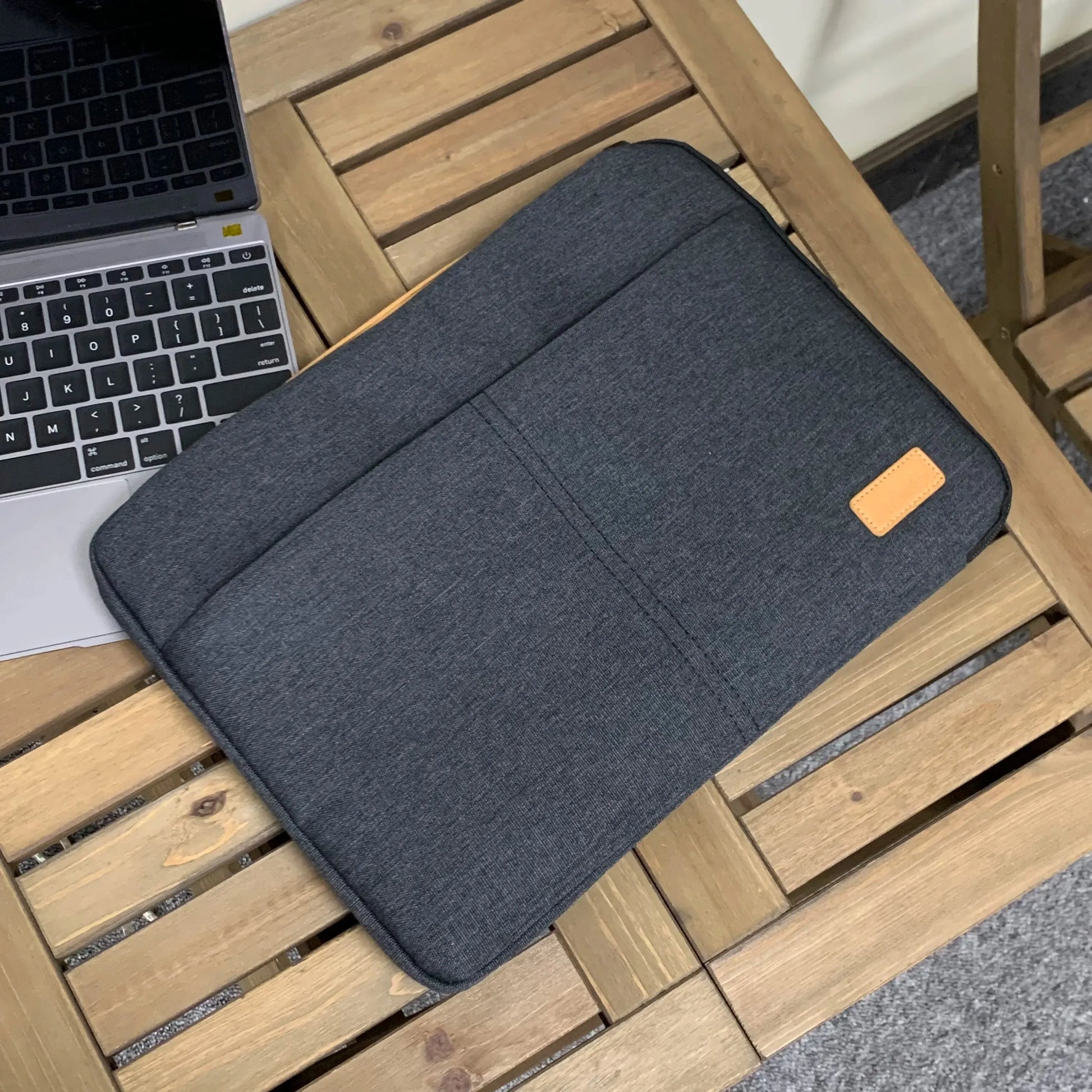 Protective Laptop Sleeve Case for 13.3 14 15.6 16 Inch New MacBook Pro M3 Max M2 M1 Slim Carrying Laptop Bag Men Women Pi-Mart