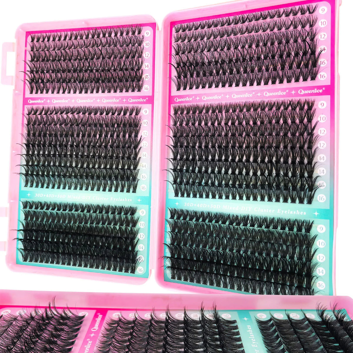 800pcs Cluster False Eyelash, Soft and Durable Design, Suitable for Daily Use, Natural, Everyday, and Voluminous Makeup Effect Pi-Mart