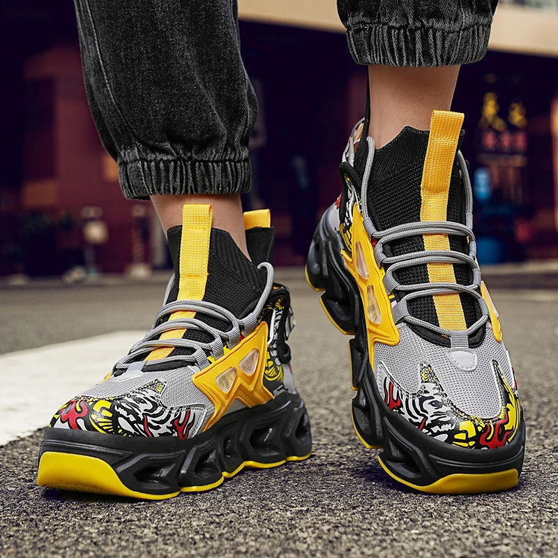 Shoes Men Sneakers Male Casual Mens Shoes Tenis Luxury Shoes Trainer Race Breathable Shoes Fashion Running Shoes for Women Pi-Mart