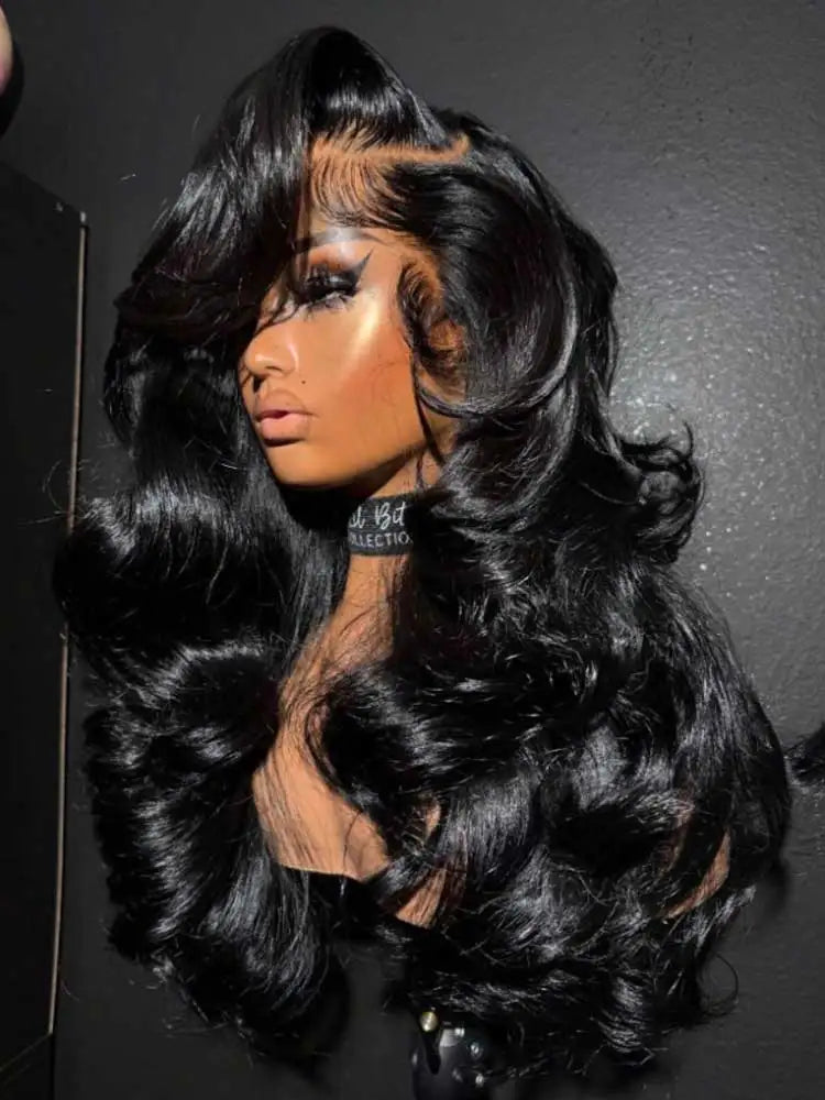 40 42 Inch Body Wave Human Hair Wigs 13x4 13X6 HD Lace Frontal Wig Human Hair Remy 5x5 Gluless Lace Closure Wigs For Women LadyShow.Store