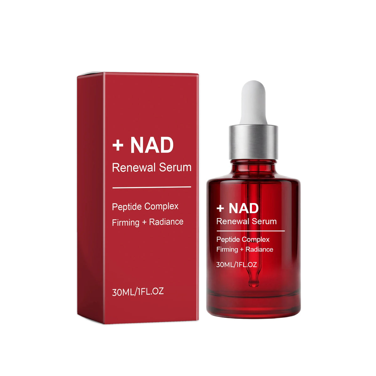 NAD+ Peptide Firming Serum Nourishing Face & Neck Treatment with Collagen Plumping & Radiance Boosting Skin Elasticity&Firmness Pi-Mart