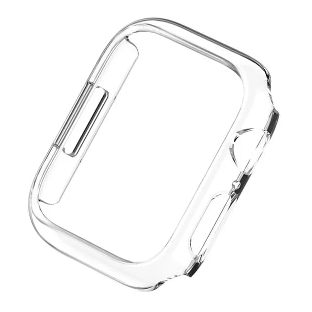 Cover for Apple Watch Case 45mm 41mm 44mm 40mm 42mm 38mm 46 49 mm Accessories PC Protector bumper iWatch Series 8 7 SE 6 5 4 3 9 LadyShow.Store