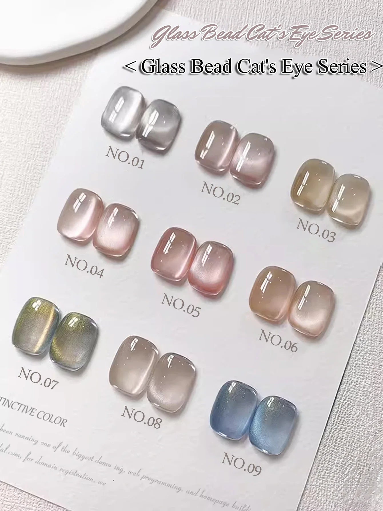 WS Black Glass Cat Magnetic Gel Nail Polish Punk Style Nail Art Manicure Varnis Semi Permanent Gel for Winter Nail Supplies Tri Light Beauty