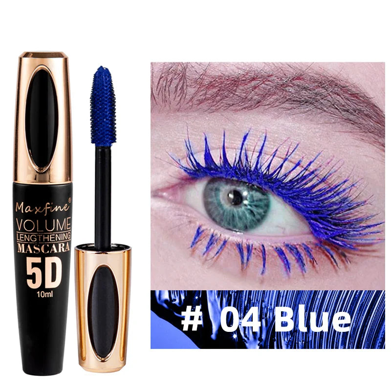 5D Silk Mascara with Big Eyes, Strong and Lasting Black Content and Length, Waterproof and Non-caking, and Prolonged Mascara. LadyShow.Store
