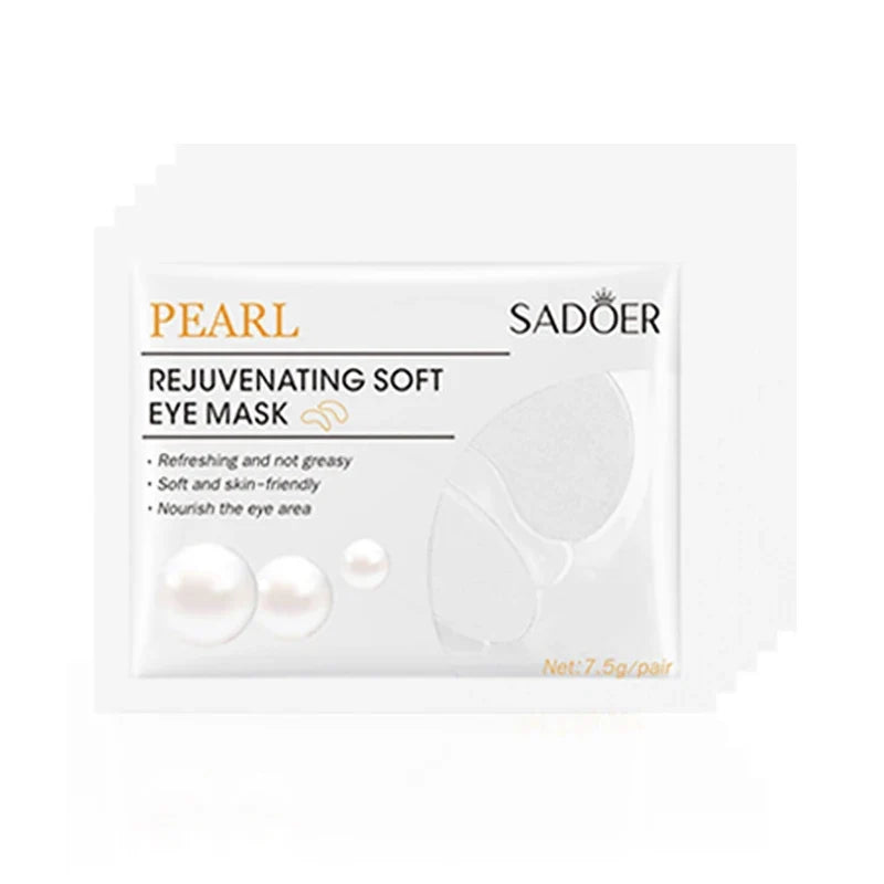 5/10/20 Pairs SADOER Crystal Collagen Eye Mask Anti Dark Circles Removal Eyes Bag Moisturizing Eye Patches Beauty Eyes Skin Care Tri Light Beauty