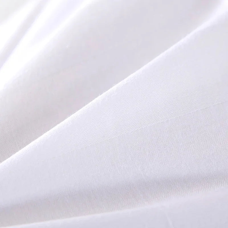 1set Luxury 100 Egypt Cotton Duvet Cover 5 Stars Hotel  Quilt Cover Pure Cotton Satin Strip Bed Line Duvet Case 2pcs Pillowcases Pi-Mart