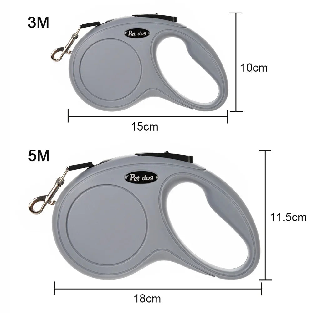 Cat Leash For Small Medium Dogs Cats Outdoor Hiking Retractable Strong Nylon Kitten Belt Sphynx Running Rope Pug Pet Supplies Pi-Mart