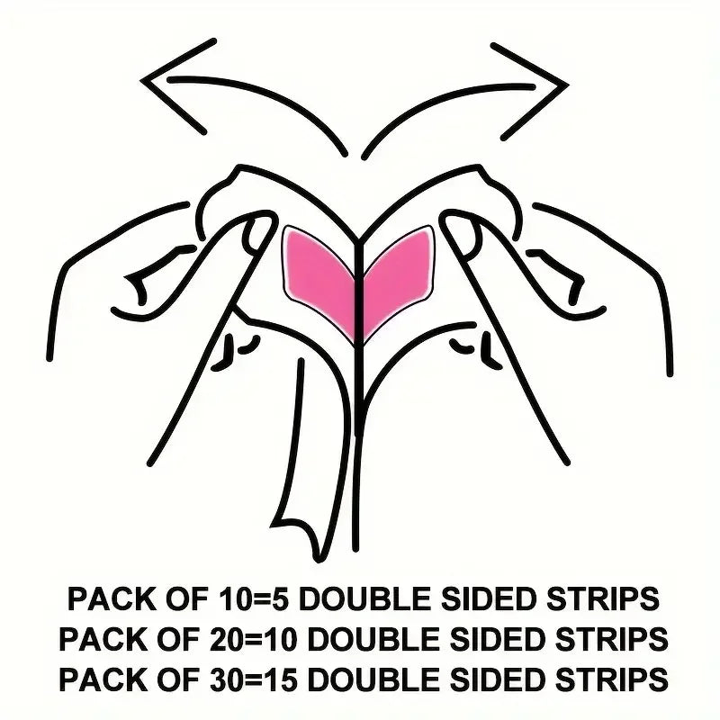 6/20PCS Hair Removal Wax Strips, Cold Wax Paper for Face, Arm, Leg & Body, Skin-Friendly, Long-Lasting, Unisex, Certified Tri Light Beauty