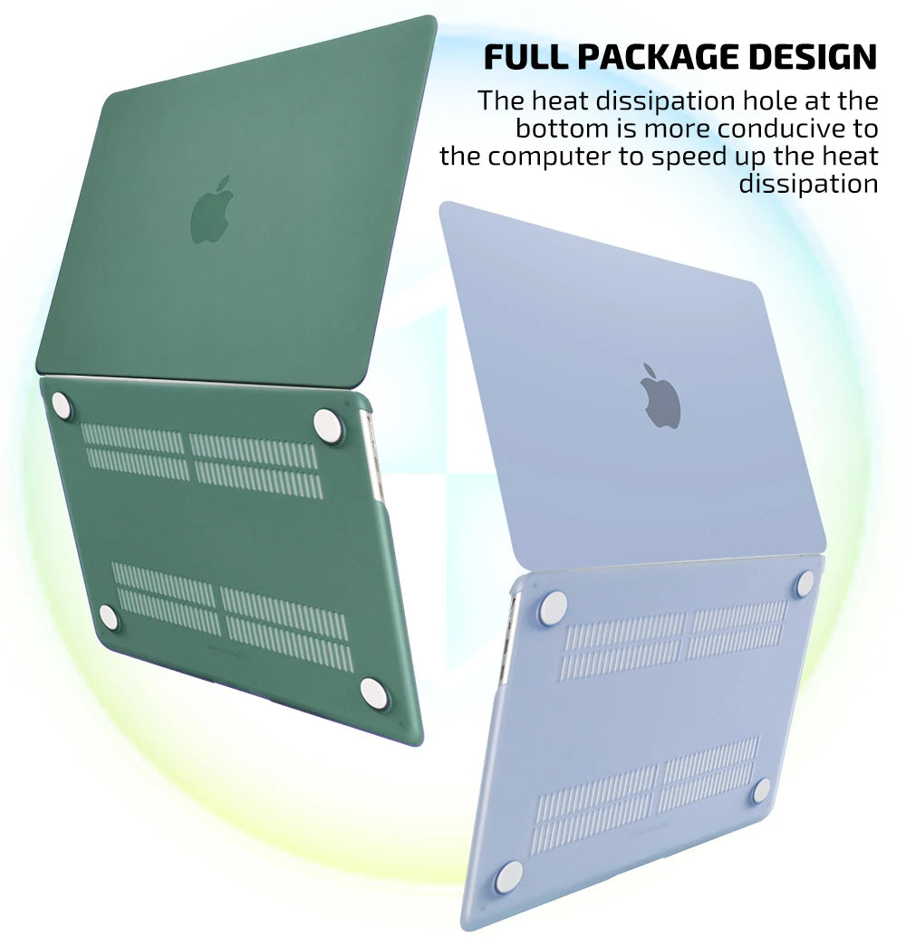 Laptop Case for Macbook Air 13 Case 2026 Neo A18 Pro 16 M3 Funda M1 Pro 13 M5 Air 13.6 15 for Macbook Pro 14 Case M5 M4 2025 M2 Pi-Mart