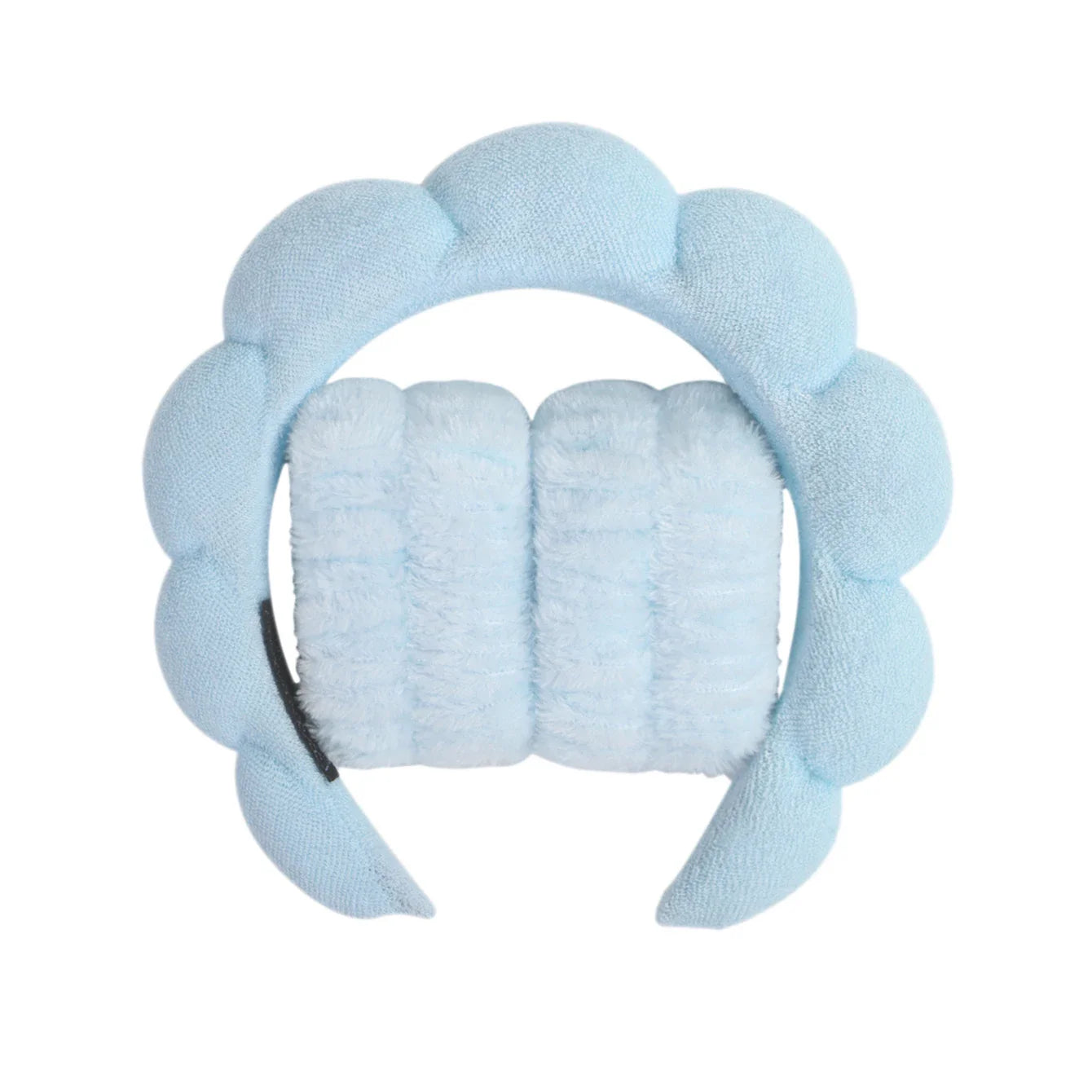 1/3Pcs Fashion Microfiber Washing Wristbands Scrunchies Puffy Headband Spa Bubble Headband for Washing Face Makeup Shower Skincare LadyShow.Store