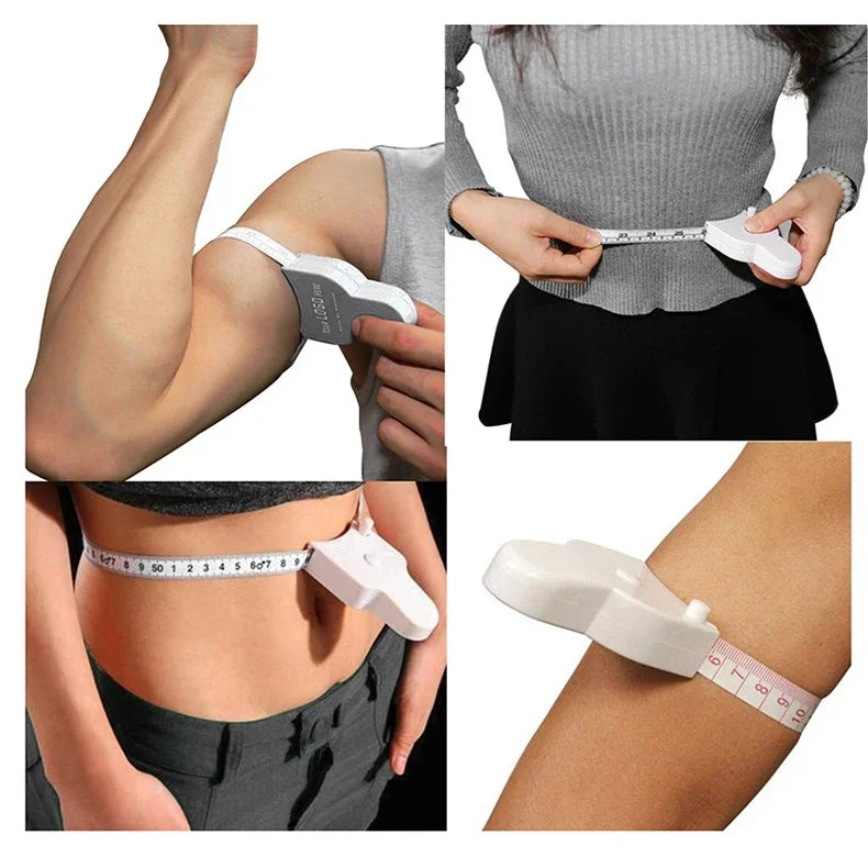 Portable Fitness Telescopic Health Tape Measure With Handle Torch Y-shaped Tape Measure Waist Circumference Tape Measure Pi-Mart