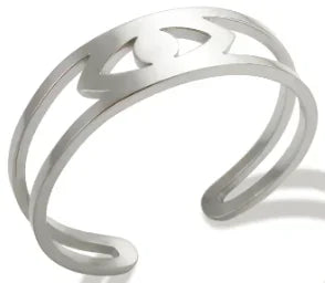 High End Waterproof Hollow Stainless Steel Finger Ring Trendy for Women Personalize Jewelry Wholesale Pi-Mart
