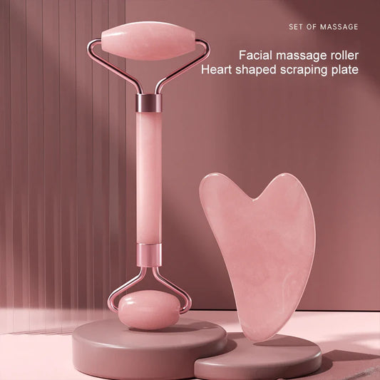 Roller for Face Neck Eye Resin Facial Massage Instrumenr Health Care Scraping Board Musclee Beauty Skincare Tools Tri Light Beauty