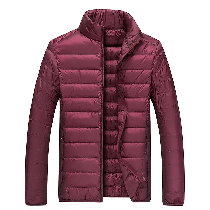 Men All-Season Warm Down Jacket Coats Mens Waterproof Windproof Down Jackets Spring Autumn Winter Casual 90% Down Jackets Male LadyShow.Store