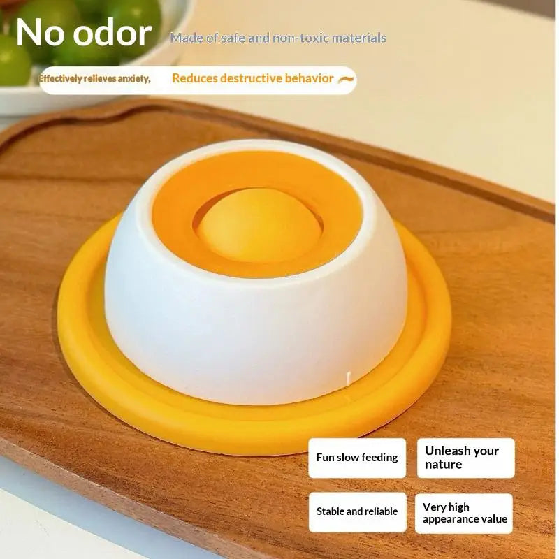 Pet Lick Mat Yogurt Licking Plate Slow Feeder For Dogs & Cats - Interactive Snack Bowl Promotes Dental Health Pet Licking Mat. Pi-Mart